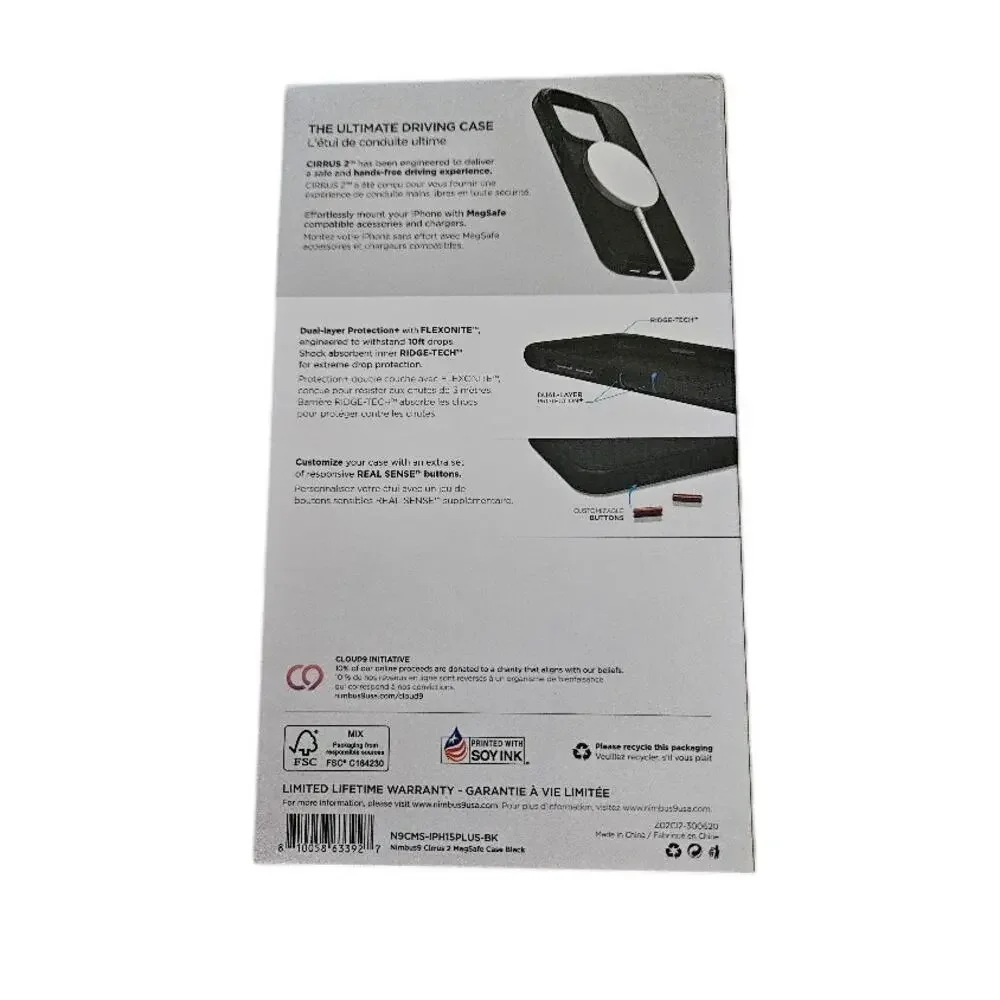 Nimbus Cirrus 2 Ultimate Driving Case iPhone 15+ 6.7